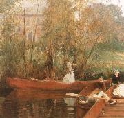 John Singer Sargent The Boating Party USA oil painting artist